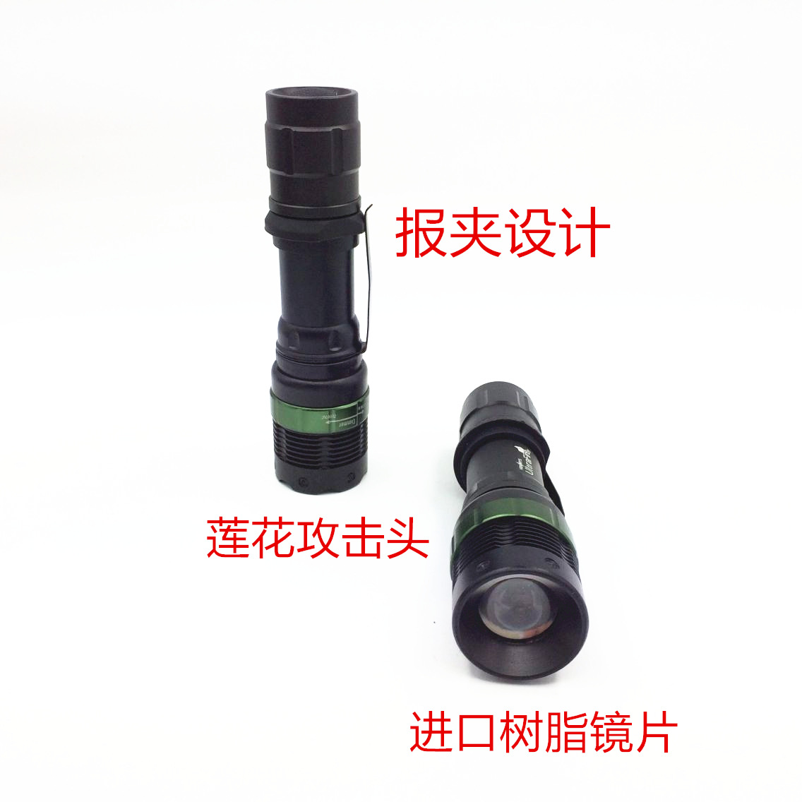 Cross-border exclusive Q5 Rotating Zoom XPE-LED high-intensity long-range flashlight charging tactical flashlight for camping and outdoor activities pic 11
