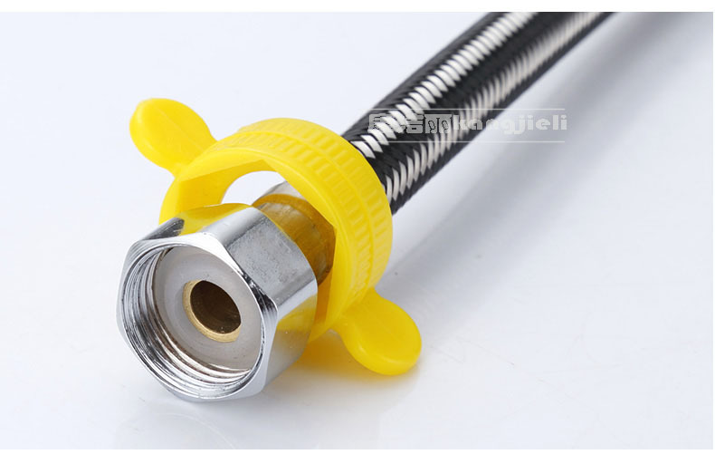 304 stainless steel double-head internal thread steel wire copper core flexible hose, high-pressure mixed wire braided wire faucet inlet pipe pic 15