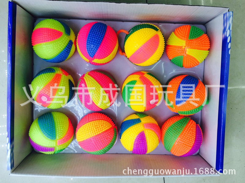 发光叫叫鸭子，各种毛毛球，按摩球，TPR玩具感应萌宠萌趣感应详情8