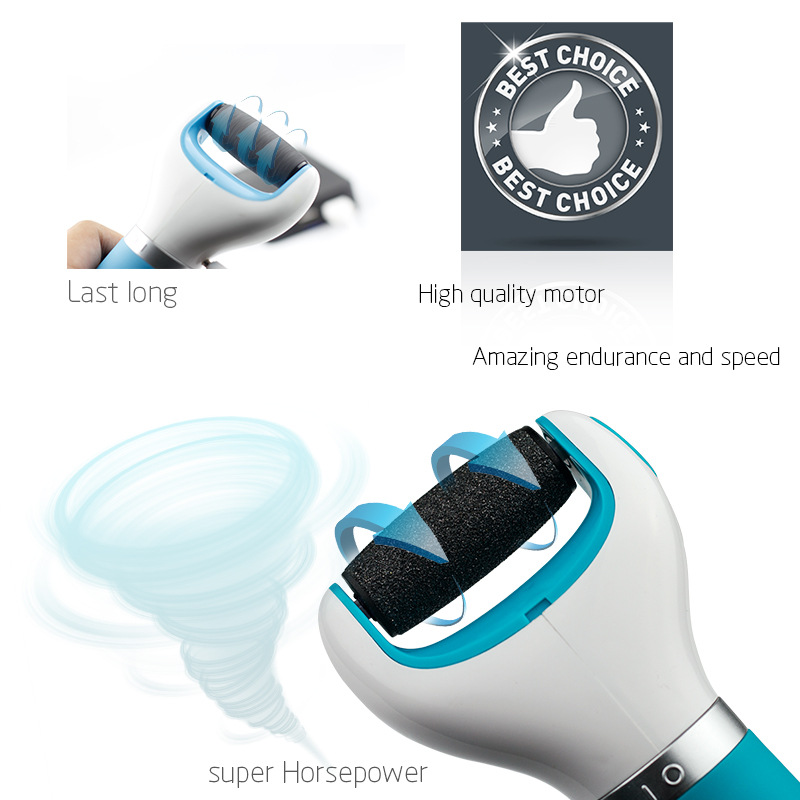 Wholesale foot care devices, electric foot scrubs for removing dead skin and keratin, household electric foot scrubs, one-piece consignment pic 24