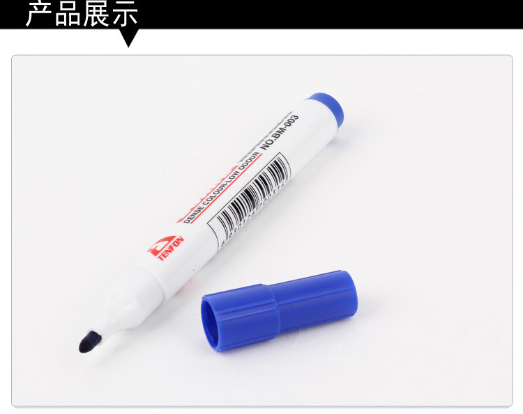 Water-based whiteboard pen for export type 003, Tianfeng brand whiteboard erasable pen pic 7