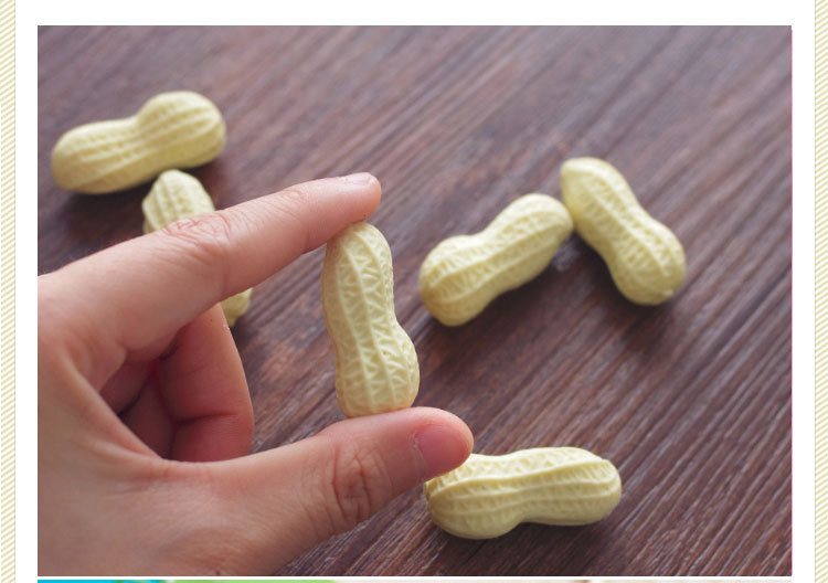 E-0000 Spoof Creative stationery, cute imitation peanut eraser, loose pencil eraser, student gifts and prizes pic 2