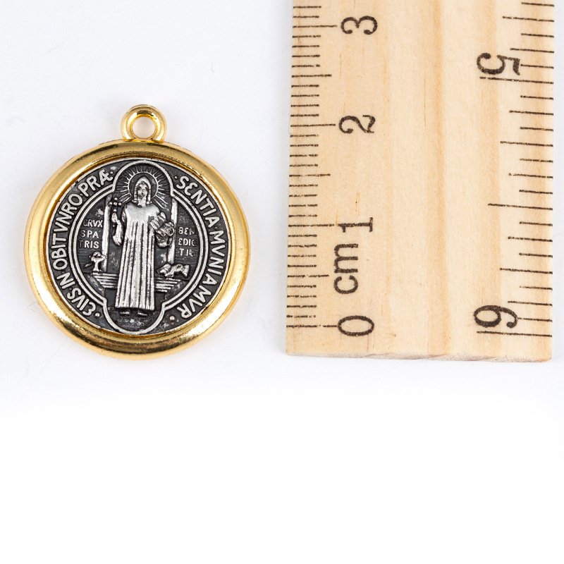Religious Jesus jewelry accessories wholesale factory direct sales alloy diy keychain accessories pendants pic 6