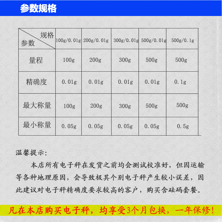 厂家直供高精度MH01跨境电子秤厨房烘焙秤不锈钢珠宝秤迷你口袋秤详情23