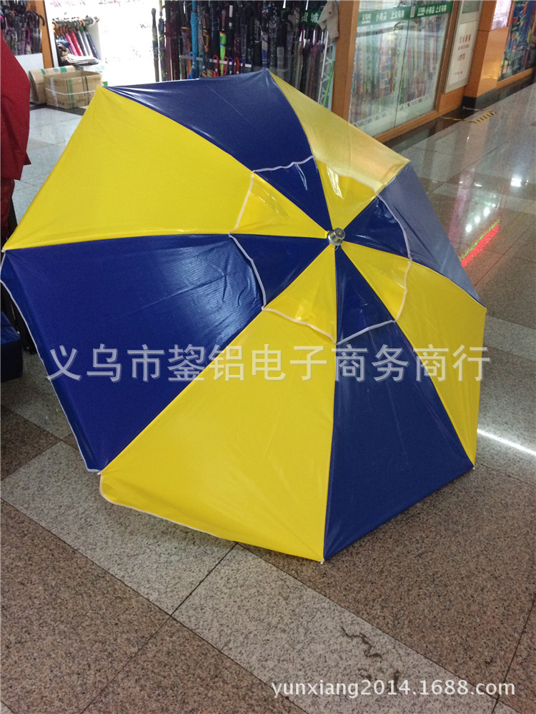 户外加厚PVC太阳伞厂家直销户外皮革伞遮阳超强防雨沙滩伞广告伞详情1