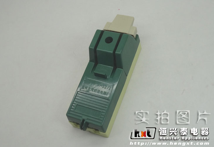 Green 2X32A load HK1A knife switch open power metal disconnector pic 6