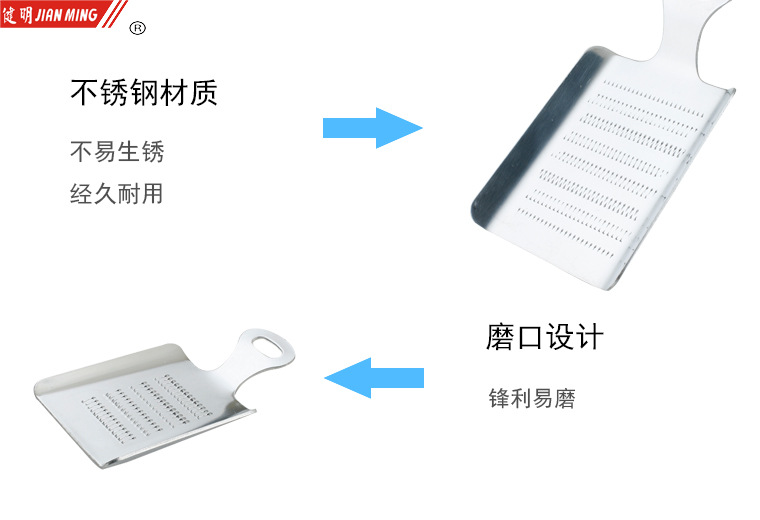 M8113 stainless steel manual ginger and garlic grinder, garlic press, garlic mashing machine, garlic puree peeler, ginger grinder, small size pic 6