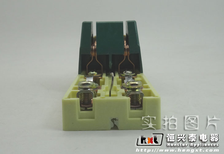 Green 2X32A load HK1A knife switch open power metal disconnector pic 12