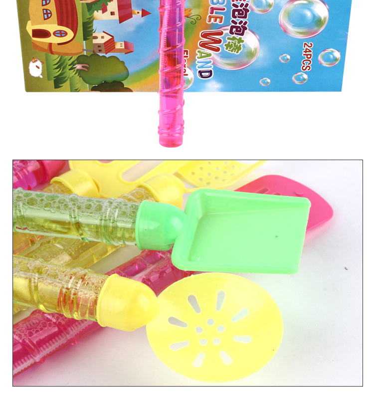 Bubble stick beach bubble water colorido 28CM bubble water blow bubble juguetes stand de tierra juguetes fuente pic 18