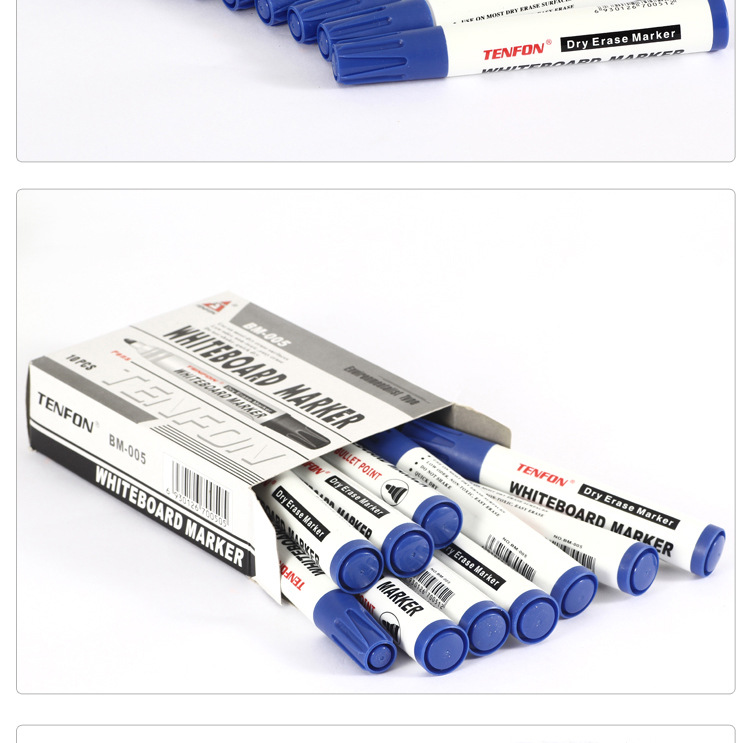 European and American water-based erasable marker pen 005 red, black, blue and green whiteboard pen direct supply from the manufacturer pic 8