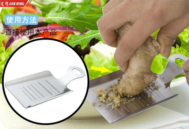 M8113 stainless steel manual ginger and garlic grinder, garlic press, garlic mashing machine, garlic puree peeler, ginger grinder, small size pic 4