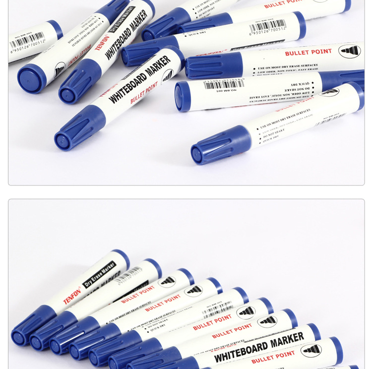 European and American water-based erasable marker pen 005 red, black, blue and green whiteboard pen direct supply from the manufacturer pic 7