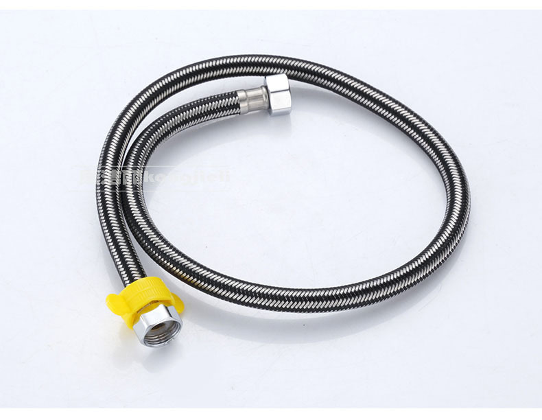 304 stainless steel double-head internal thread steel wire copper core flexible hose, high-pressure mixed wire braided wire faucet inlet pipe pic 13