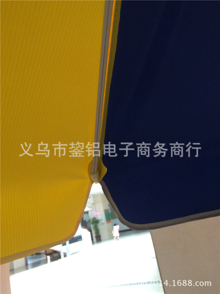户外加厚PVC太阳伞厂家直销户外皮革伞遮阳超强防雨沙滩伞广告伞详情6