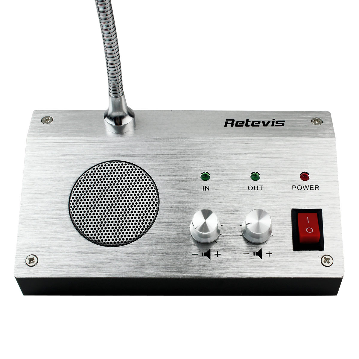 Retevis window walkie-talkie RT-9908 two-way intercom loudspeaker for banks, stations, hospital counters, etc pic 6