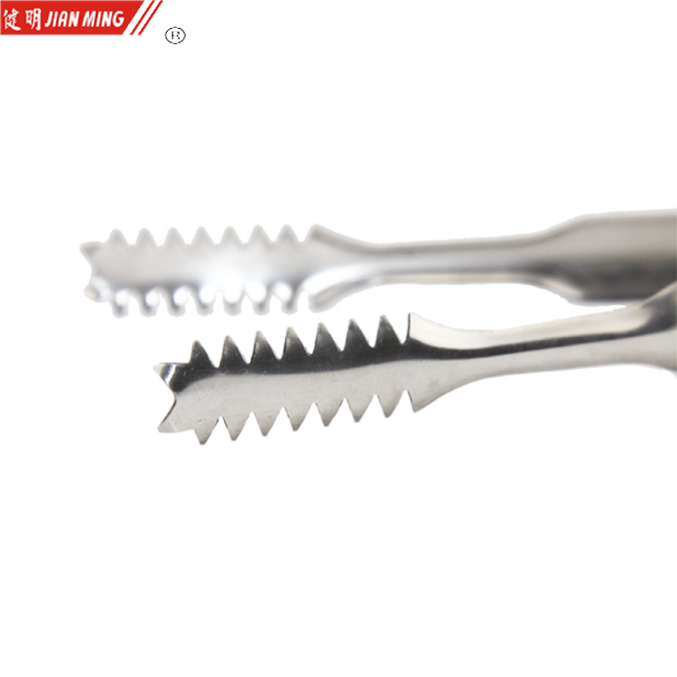 JM8124 stainless steel heat-resistant tongs, multi-functional food tongs, barbecue tongs, ice tongs, salad tongs, noodle tongs and bread tongs pic 11