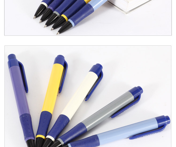 TF587 brand ballpoint pens, office ballpoint pens, plastic classic 0.7MM ballpoint pens, 24 pens per box pic 9