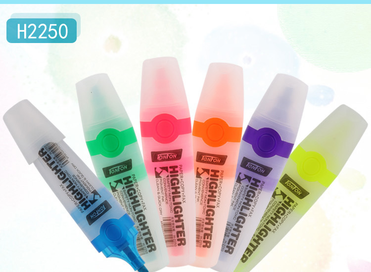 Tianfeng 2250 white shell highlighter, a flat highlighter for export pic 2