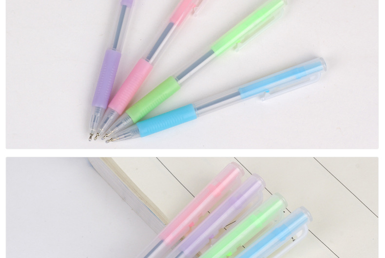 Tianfeng Oil Pen 5222 jelly color oil pen wholesale, foreign trade oil pen writes smoothly pic 11