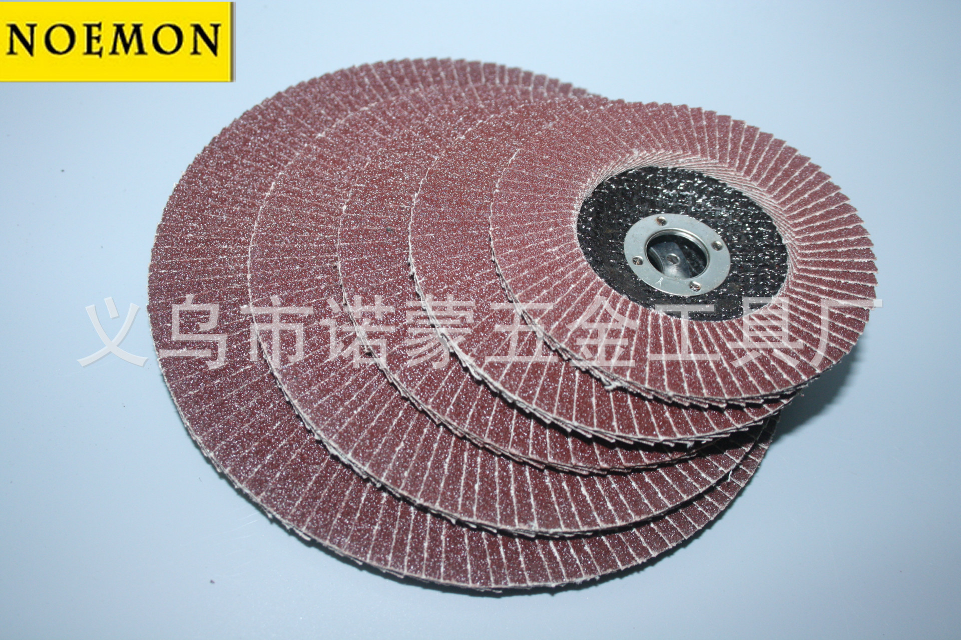 Factory direct supply of 4.5-inch brown corundum red sand mesh cover, blade and impeller 115*22mm polished wheel pic 17