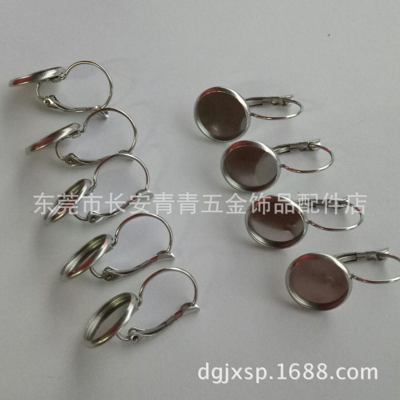 Welding and welding detachable earring clip accessories, U-shaped earring clip, DIY earring handcrafted jewelry accessories pic 9