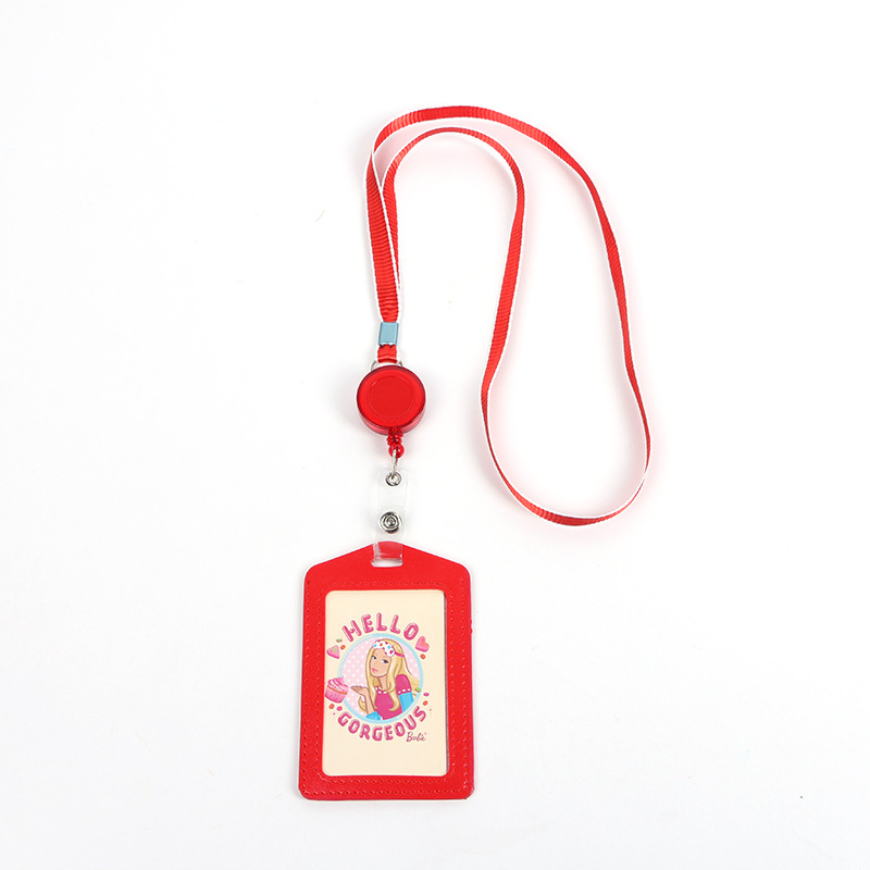 1.2cm striped pull-up buckle, color pickup truck cover, cartoon paper name tag, lanyard, telescopic buckle, student card, bus card pic 14