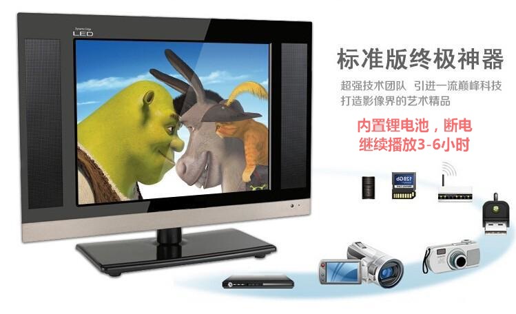 We supply 17-inch built-in digital TV DVB-T2 LCD TVS and 12V DC home color TVS pic 18