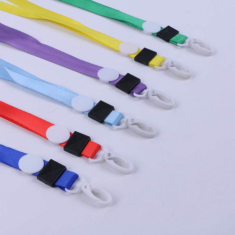 We supply 1.5cm thickened olip-buckle plastic name tag ropes, access pass hanging ropes, work ID hanging ropes and exhibition hanging ropes pic 37