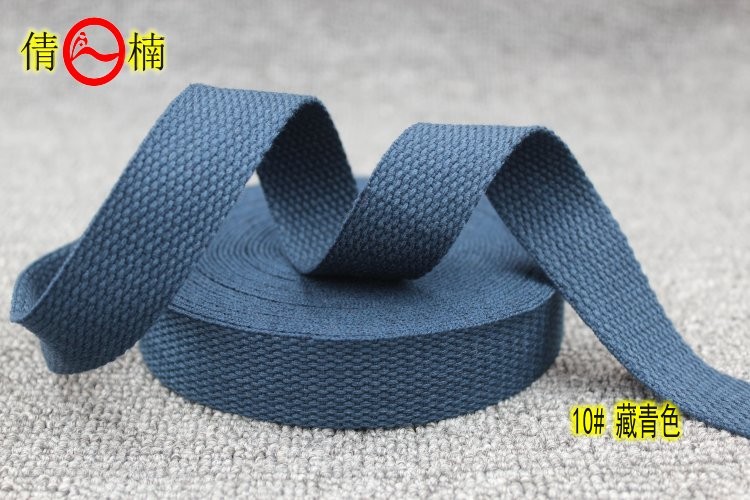 2345cm wide black and white cotton woven strap canvas bag, hand-held woven shoulder and backrest accessory A, multi-purpose accessory pic 8