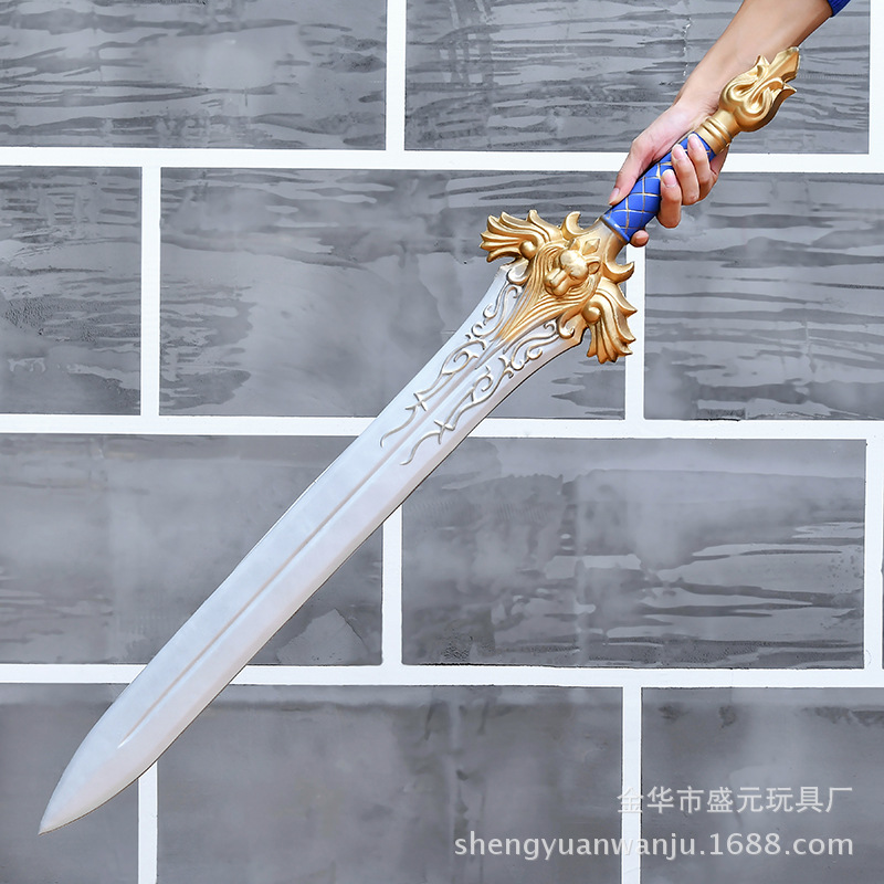 WOW魔兽cos武器道具PU霜之哀伤毁灭之锤魔兽世界莱恩国王之剑玩具详情10