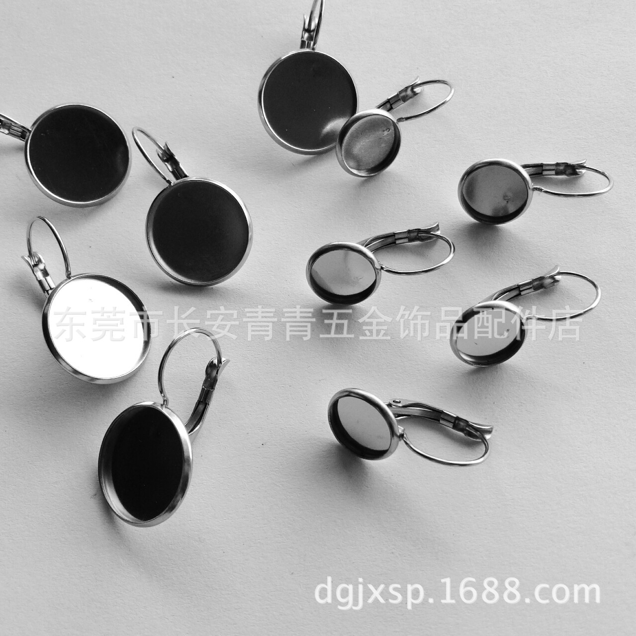 Welding and welding detachable earring clip accessories, U-shaped earring clip, DIY earring handcrafted jewelry accessories pic 10