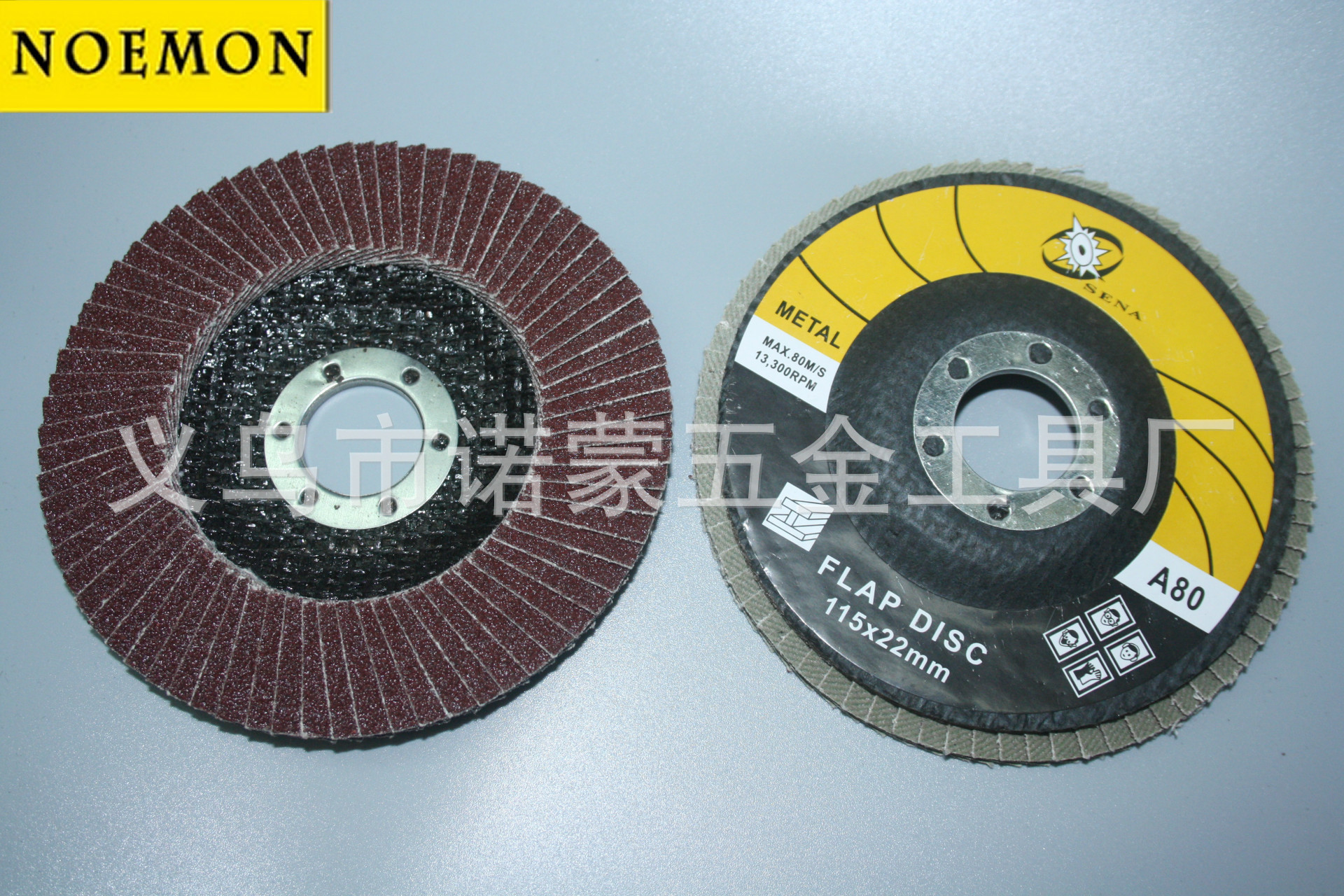 Factory direct supply of 4.5-inch brown corundum red sand mesh cover, blade and impeller 115*22mm polished wheel pic 5