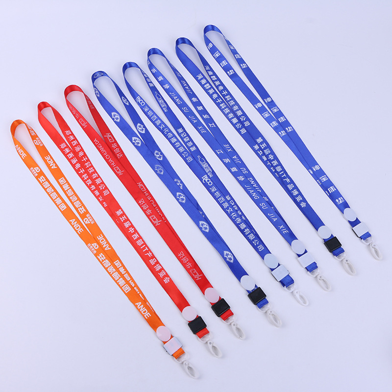 We supply 1.5cm thickened olip-buckle plastic name tag ropes, access pass hanging ropes, work ID hanging ropes and exhibition hanging ropes pic 38