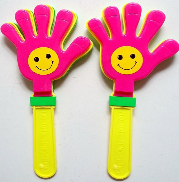 28CM large clapping device, clapping plastic toys, clapping hands, clapping hands, clapping palms, new material clapping hands wholesale pic 4