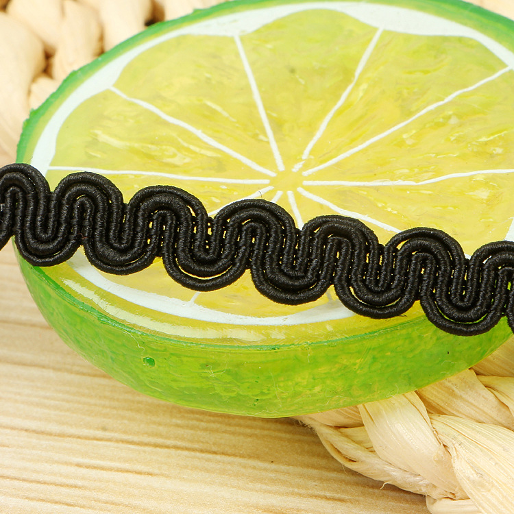 Black DIY lace clothing accessories and home decoration factory direct sales pic 11