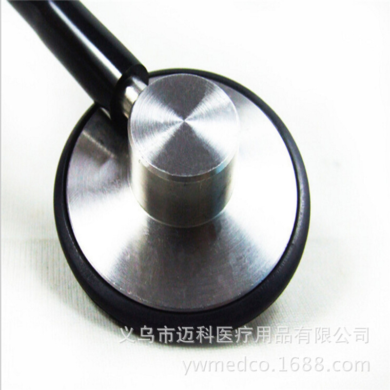 外贸出口专供不锈钢成人家用听诊器不锈钢听头单面单头单听礼盒装详情8