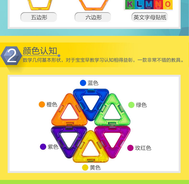 【加工定制】磁力片儿童套装玩具早教益智百变磁性拼装积木详情23