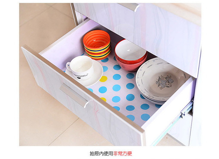 Factory direct sales of cabinet drawer paper, wardrobe moisture-proof, kitchen waterproof paper, moisture-proof paper, drawer paper, shoe cabinet, desk paper pic 4