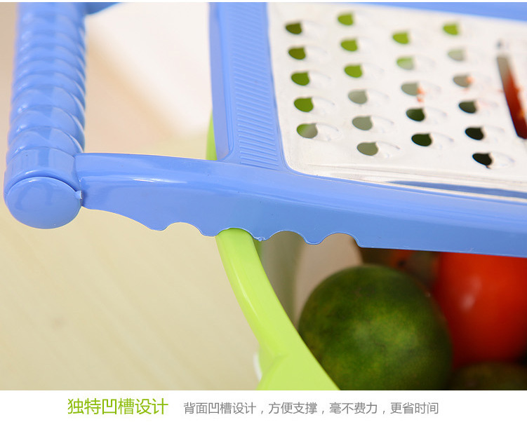 Kitchen multi-functional vegetable cutter, potato shreds slicer, manual household slicer and grater, multi-purpose grater pic 7