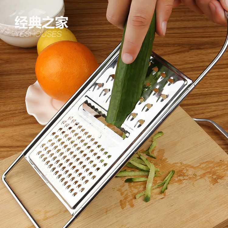 Multi-purpose grater, household grater, multi-functional vegetable cutter, potato shreds, radish shreds and slices, kitchen tools pic 11