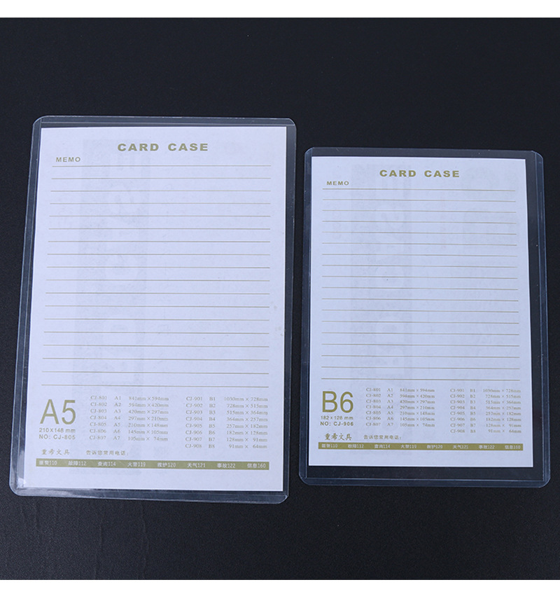 Factory direct supply of genuine A535C hard rubber case, protective case, card case, hard card bag, ID card, information bag pic 23