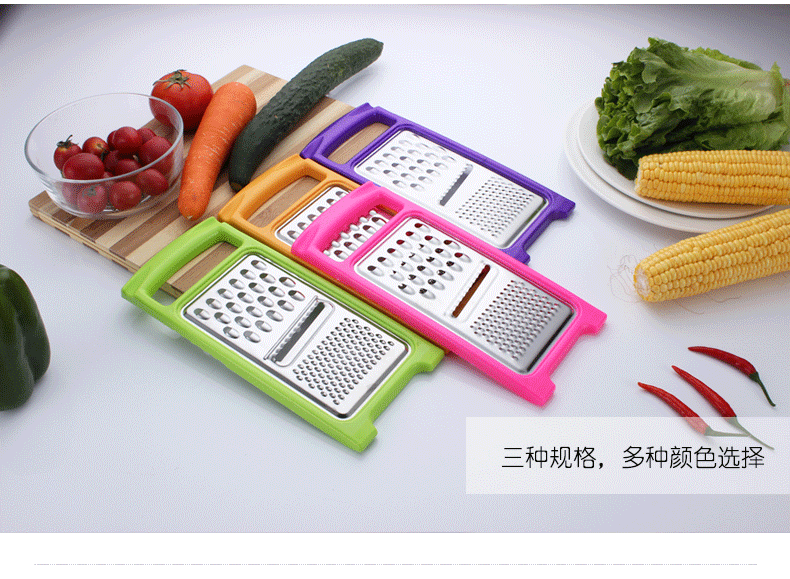 Stainless steel fruit and vegetable grater, fruit knife, grater, peeler, multi-purpose potato slicer, best-selling product pic 7