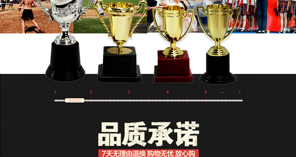 Supplying 7.5-inch trophies, plastic trophies, gold-plated plastic craft trophies, and trophies pic 9