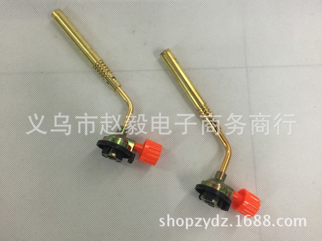 手动点火喷枪头烧猪毛卡式喷头喷枪焊枪 点火器丁烷气喷枪详情11