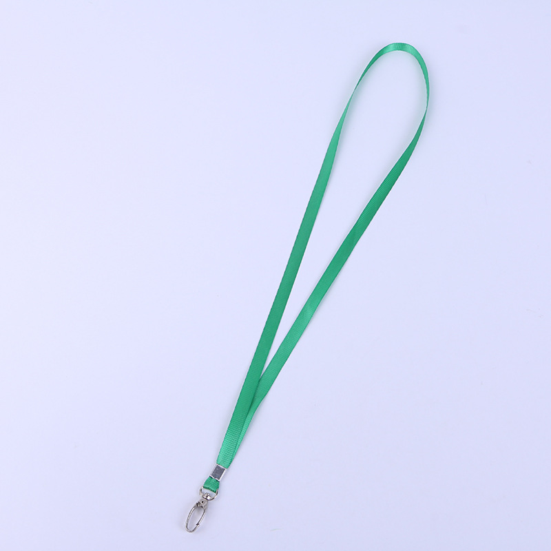 Factory wholesale 1.0cm plain texture pointed hook straps, mobile phone lanyards, name tags, hanging ropes, ID card iron hook ropes pic 38