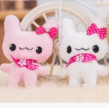 Factory wholesale of plush bear pendants, long-haired decorative dolls, gift boxes, dressing bear dolls, factory wholesale of dolls pic 11