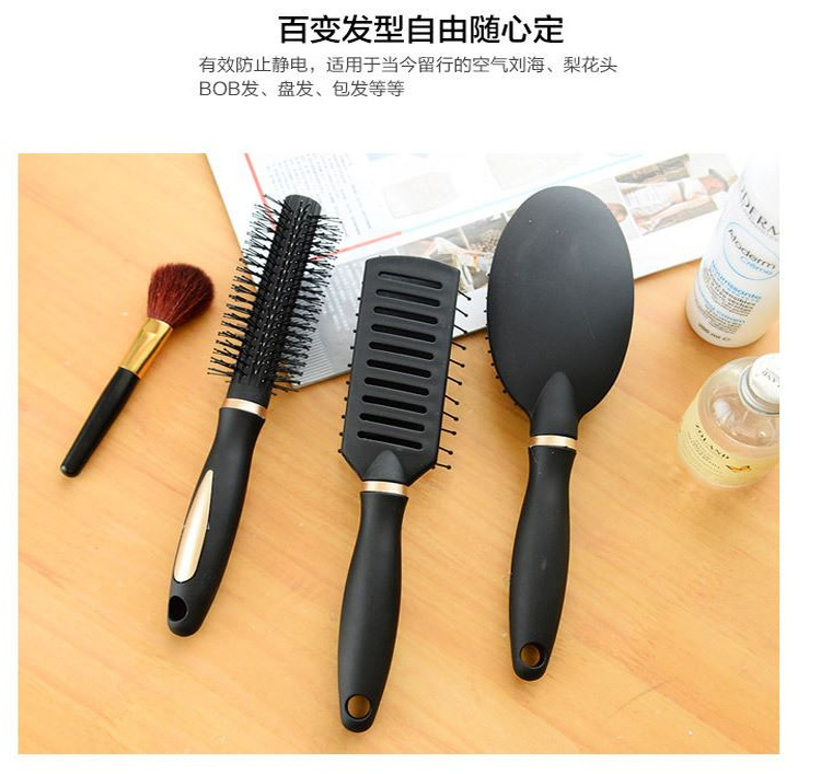 梳子女卷发梳气垫按摩梳气囊排骨梳造型油头梳美发滚梳经络头梳男详情3