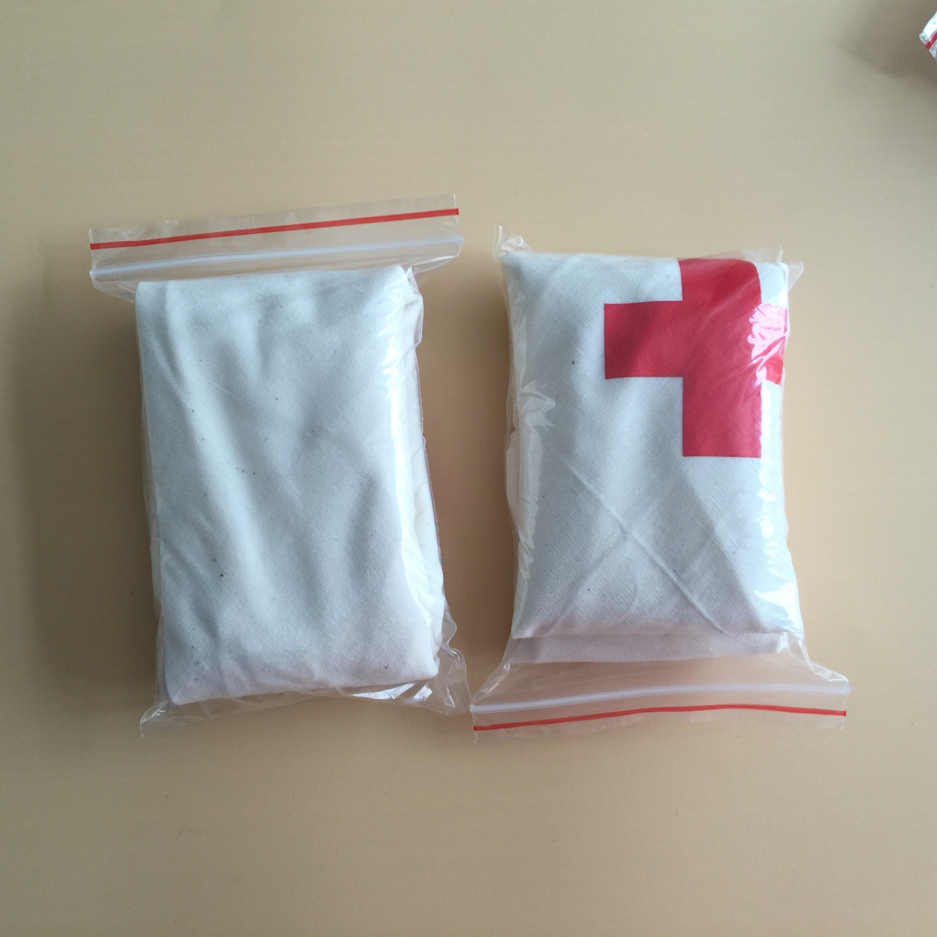 Home pure cotton triangular bandage, Red Cross training first aid kit accessories, bandage breathing mask, training first aid set pic 13