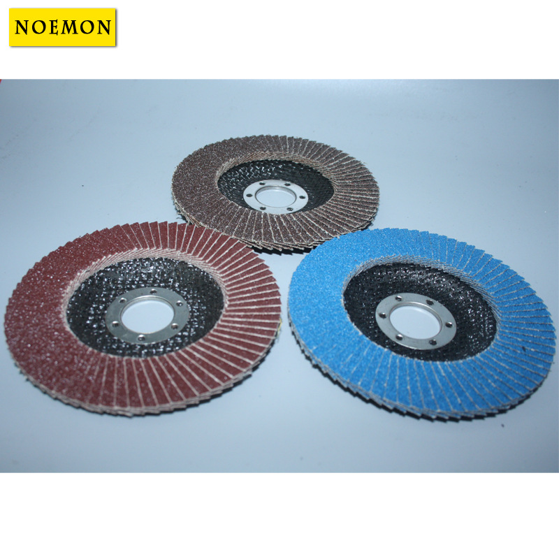 Factory direct supply of 4.5-inch brown corundum red sand mesh cover, blade and impeller 115*22mm polished wheel pic 26