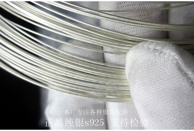 Factory direct sales of 925 silver wire wholesale, 0.4mm, 0.6mm, 0.8mm, 1.0mm DIY jewelry accessories, Taiyin pic 10